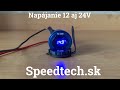 USB-C nabíjačka 12V / 24V s voltmetrom - 2x USB-C 45W / hliníková / modrý LED displej - Video Youtube