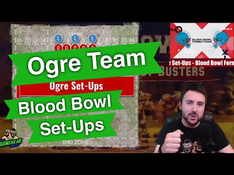 Ogre Team Set-Up Formations for Blood Bowl - Blood Bowl 2020 (Bonehead Podcast)