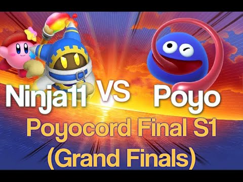 ninja11 (Magolor/Artist) vs Poyo (Gooey) - Kirby Fighters 2 - Poyocord Finale Season 1 Grand Finals
