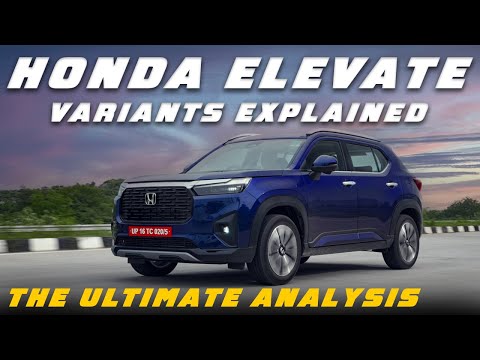 Honda Elevate Variants Explained | SV, V, VX, ZX | The Ultimate Analysis | April 2024