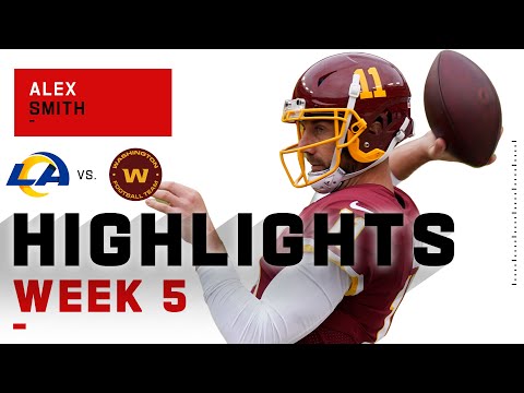 Every Alex Smith Play in Return From Injury | NFL 2020 Highlights