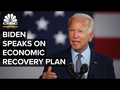 Democratic candidate Joe Biden speaks about his plan for economic recovery ⁠— 7/14/2020