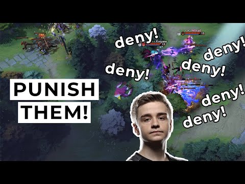 Why do you let Notail DENY 2 creepwaves?! - Dota 2