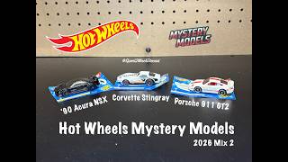 Download lagu 2026 Hot Wheels Mystery Models Mix 2 | Diecast Unboxing Porsche 911 GT2 / Acura NSX / Chevy Stingray mp3