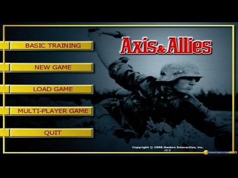 axis & allies pc gameplay