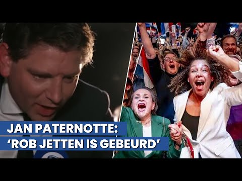 Jan Paternotte after exit poll: 'Rob Jetten is a Duracell bunny'
