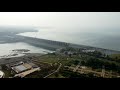 Almatti dam drone view