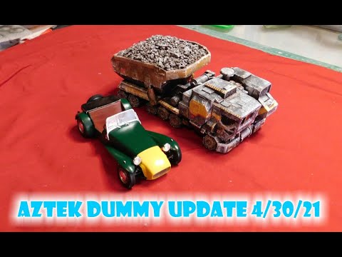 Aztek Dummy Update 4/30/21 - Wandering Earth truck and Number 6's Lotus