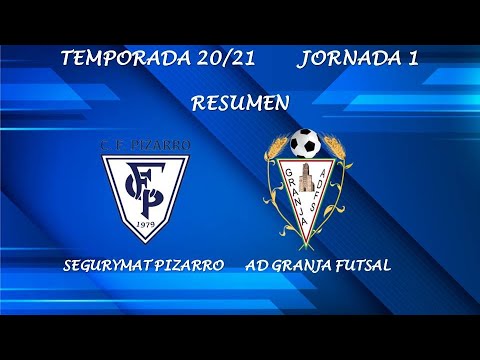RESUMEN JORNADA 01 PIZARRO 2-9 GRANJA FUTSAL