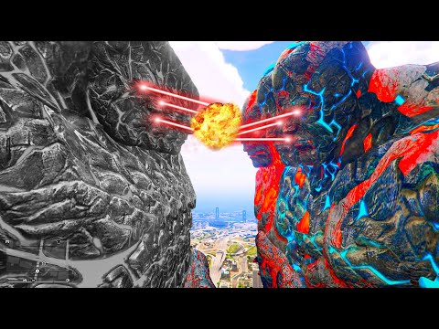 FRANKLIN STEALING ICE GOD & LAVA GOD POWERS TO HELP BLACK SUN GOD IN GTA 5