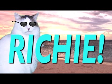 HAPPY BIRTHDAY RICHIE! - EPIC CAT Happy Birthday Song