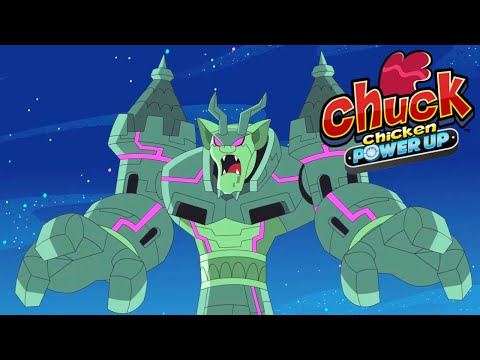 Chuck Chicken 🐔 Power Up Special Edition 🌃Night of the Gargoyle & Battle with the Beetle 🔥 Superhero