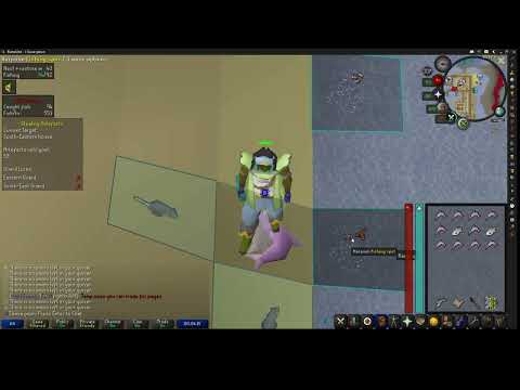 2t harpoon - more xp than 3t barb fish! - big swordfish chance