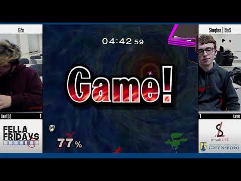 Fella Fridays #16 Lamb (Marth) Vs Saef (Fox) -  GFs