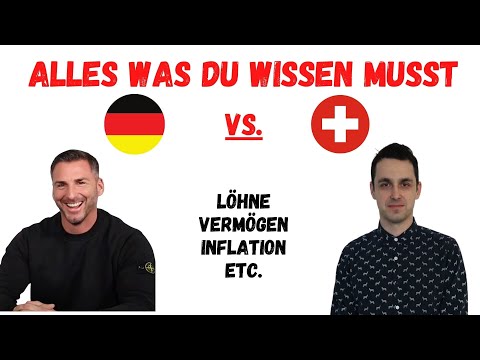 Deutschland vs. Schweiz 🔍 : Ein Vergleich von Löhnen, Vermögen, Branchen & Inflation 📈