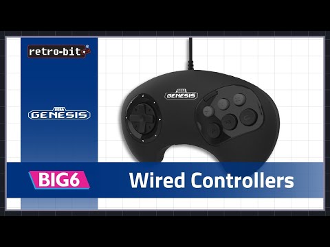 Retro-Bit SEGA Genesis BIG6 Control Pad - Trailer 1080p