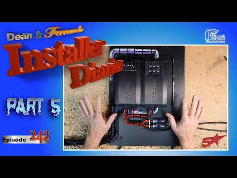 Rockford Fosgate amps get wired up into the Ford Raptor  Installer Diaries 245 part 5