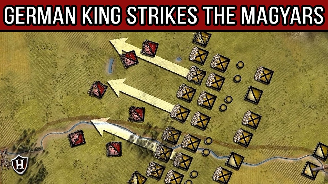 Hell unleashed onto German lands - First battle of Lechfeld, 910