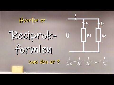 Reciprok-formlen (hvorfor er den, som den er?)