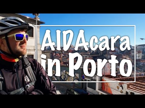 Vlog080 - Mit AIDA und AIDAcara auf Landausflug in Porto - Bike Ausflug