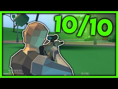 THE 10/10 BATTLE ROYALE GAME on ROBLOX...