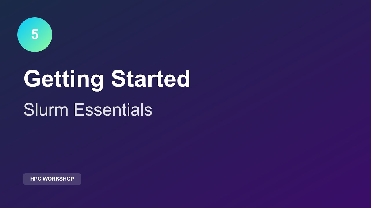 Slurm Essentials: Job Scheduling & Resource Management