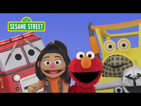 セサミストリートVroom Vroom Song - Firetruck、Airplane、Bulldozerのように踊ってみよう (Sesame Street: Vroom Vroom Song – Dance like a Firetruck, Airplane, and Bulldozer!)