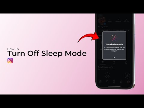 How To Turn Off Sleep Mode On Instagram?