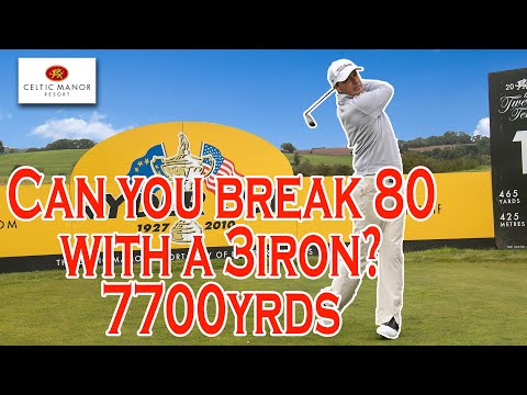 How to Break 80 from the back tees only hitting a 3iron.