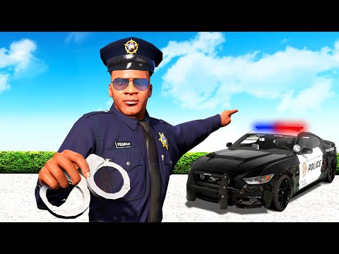 Joining THE POLICE in GTA 5!