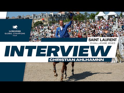 Christian Ahlmann Interview after winning the Saint Laurent Eiffel Challenge