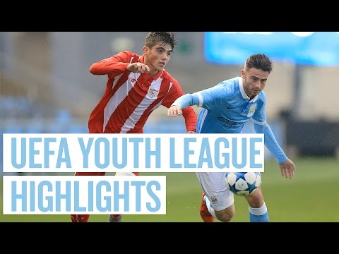 UEFA YOUTH LEAGUE HIGHLIGHTS | City v Sevilla