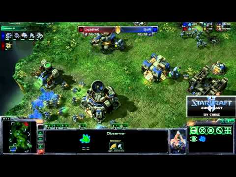 Dreamhack Invitational 2011 Quarterfinal - Game 2 - LiquidHuK (P) vs SjoW (T) part 1/2