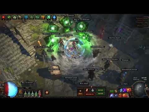 [POE CLIPS] MANNI2 EXPLAINS HOW HE CRAFTED THE 2300+ EVASION SADIST GARB | MANNI2