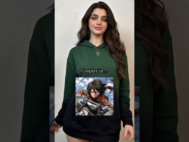 Vídeo relacionado con Black Sugar Bufanda caliente Mikasa Ackerman Disfraz Shingeki No Kyojin Anime Manga Disfraces Cosplay Rojo, Poliéster rojo, Talla única
