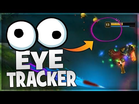 WHERE DO PRO PLAYERS LOOK ON SCREEN? (Eye Tracker)