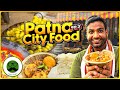 Patna City Food Tour Nandu Kachori Mahadev Khurchan Tandon Samosa Veggie Paaji Patna EP 3