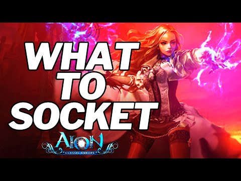 Aion Classic EU MANASTONES GUIDE! - What to Socket? Beginners Guide 2023