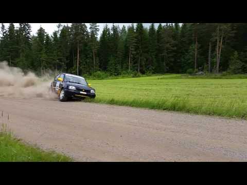 Enset Oy Sm-ralli 11.6.2016 ek1 Crash! !