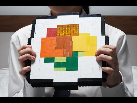 레고 김밥, 치킨 먹기 / LEGO 스톱모션 요리 & ASMR