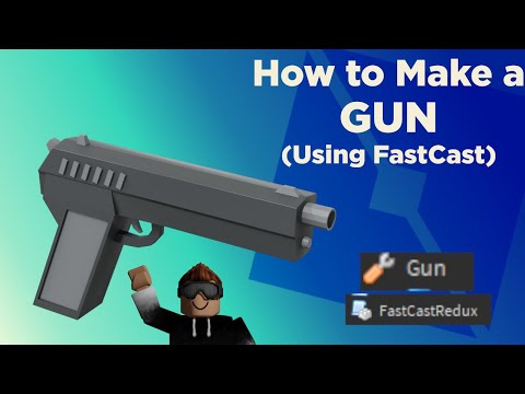 How to make a REALISTIC Gun with FastCast: Travel Time, Bullet Drop, and More (Ep.1) - Roblox Studio