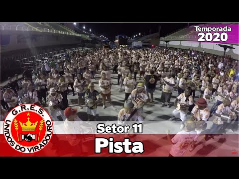 Viradouro 2020 - Bateria no setor 11 - Pista - #S1120