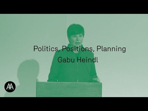 Gabu Heindl : Radical Democracy and Architecture. Politics, Positions, Planning