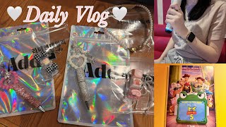 【日常Vlog】新大久保でカスタムボールペン＆キーホルダー作り🎀｜トイ・ストーリー5・カラオケ