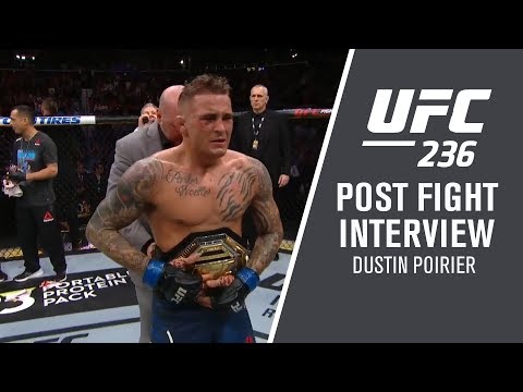 Fighters React To Epic UFC 236 Main Event Between Dustin Poirier And Max Holloway
