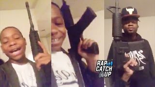 Baby CEO [SSR] Cooling With Assault Rifle & Playing Video Games