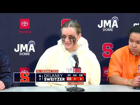 Sweitzer Shines in a Special Win for Syracuse over Virginia Tech, 16-5