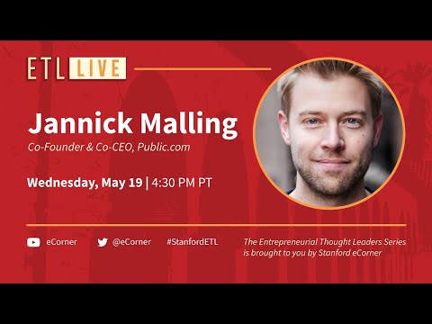 ETL Speaker Series: Jannick Malling, Public.com - YouTube