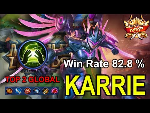 Emblem KARRIE Paling Sakit 2020 | (Win Rate 82.8 %) by ANDY POWER - Mobile Legends