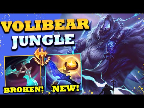 NEW Volibear Jungle OP CARRY GOD BUILD 1v9